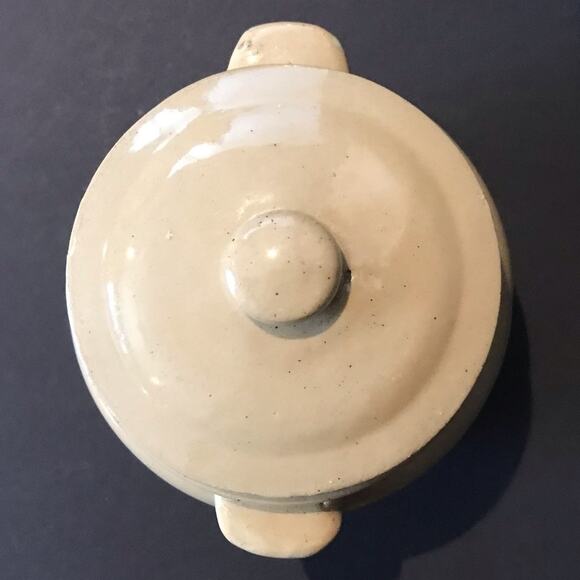 Vintage Dutchess Cheese New York Ceramic Lidded Crockery, Beige - Picture 8 of 16